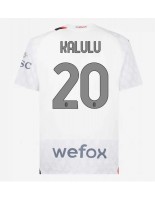 AC Milan Pierre Kalulu #20 Vieraspaita 2023-24 Lyhythihainen